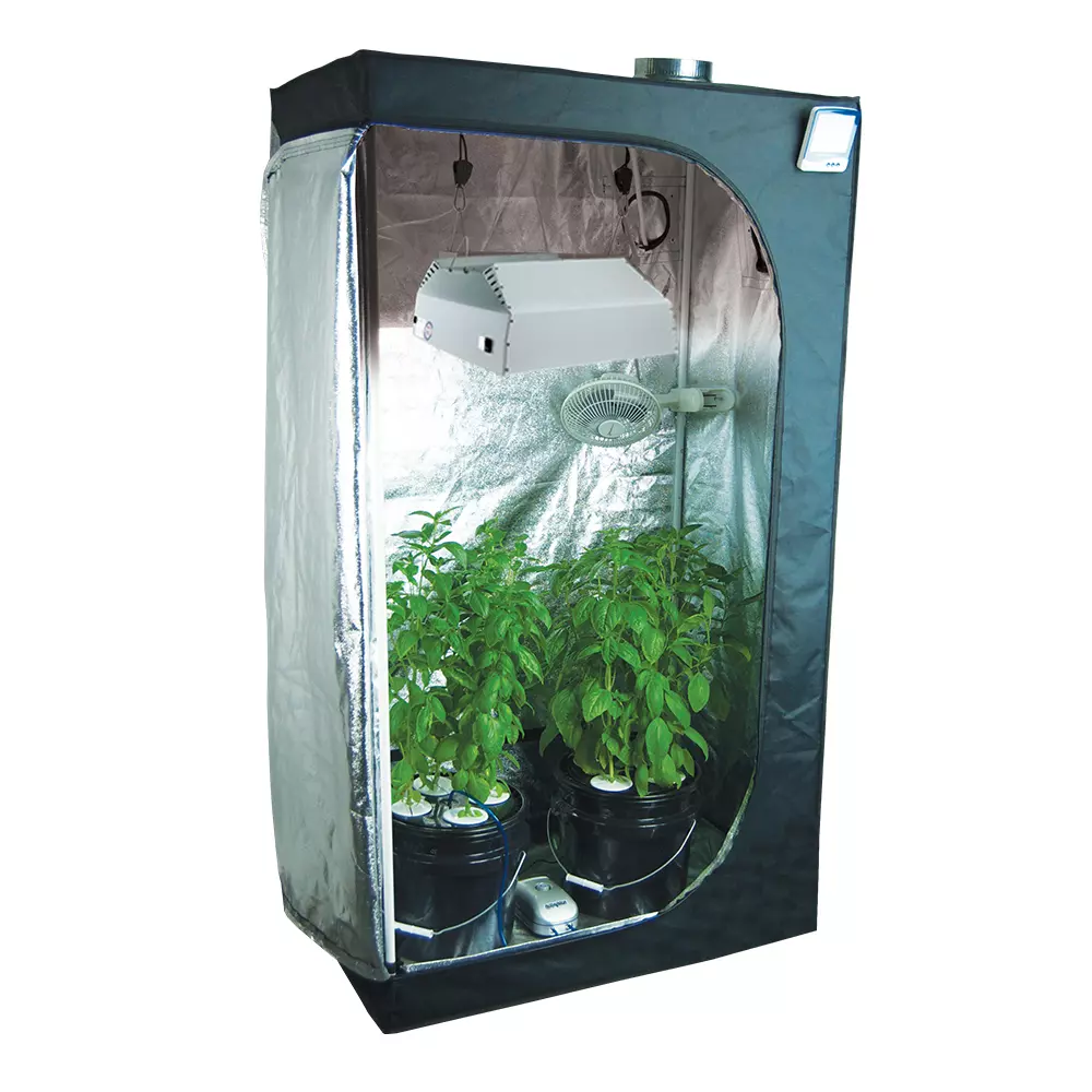 Miumaeov Grow Tent Kit, Complete Dimmable Full Specturm Grow Tent