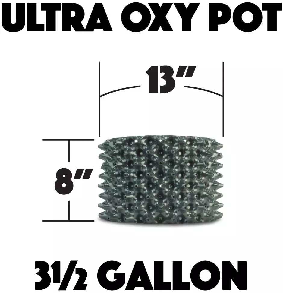 3 Gallon Air Pots Measurements