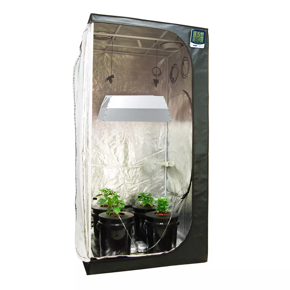 3X3 Cmh Light Grow Tent Kit With Hydroponics