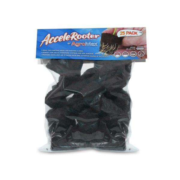 Agromax Accelerooter Root Starter Plugs 25 Pack