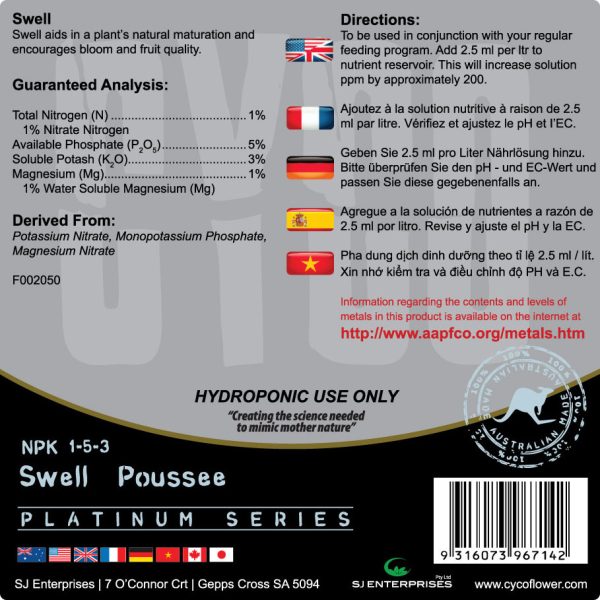 Cyco Swell Directions