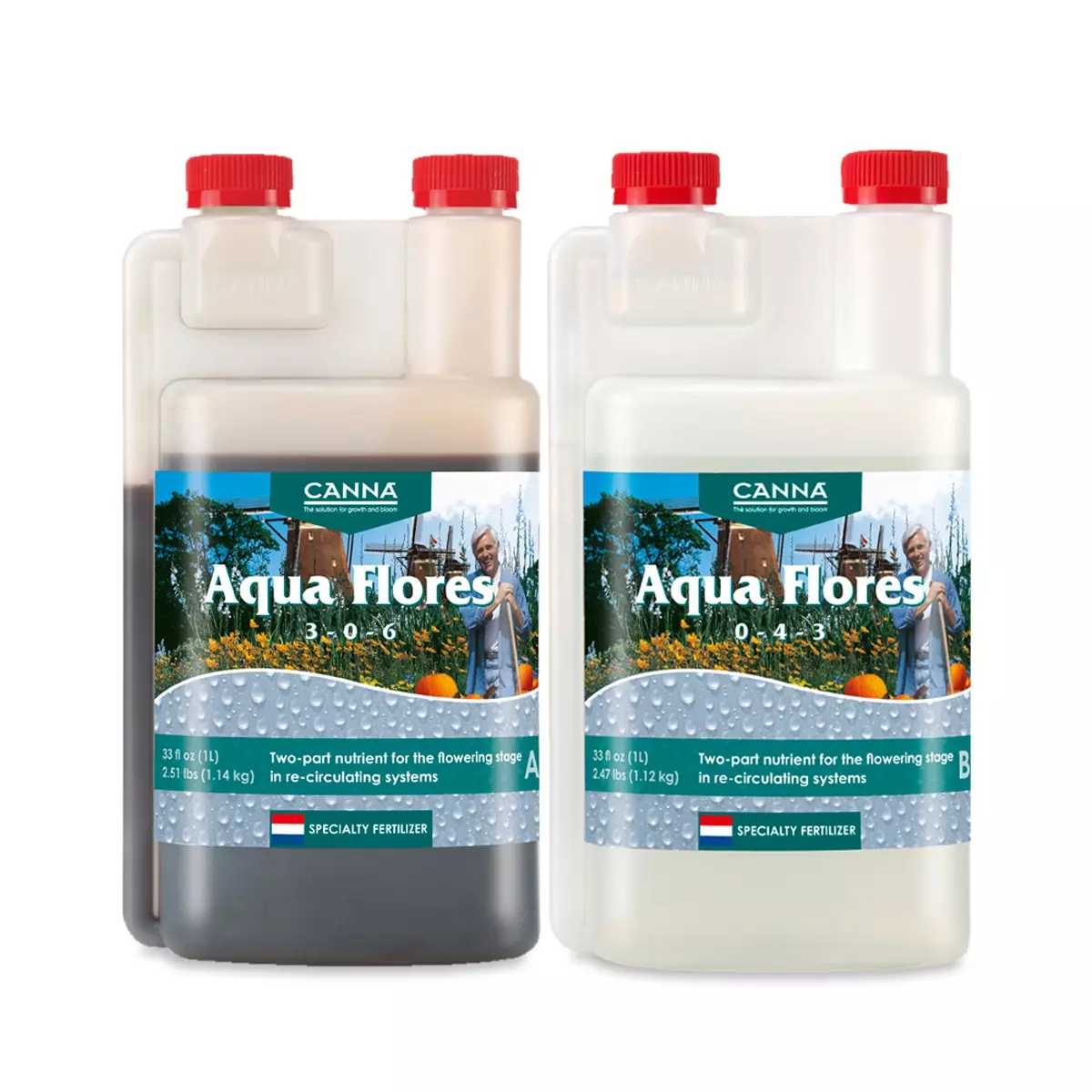 Canna Aqua Flores A B 1 Liter