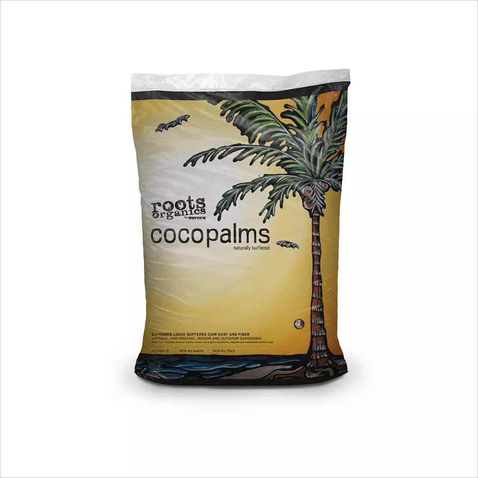 Roots Organics Loose Coco Palms | HTG Supply