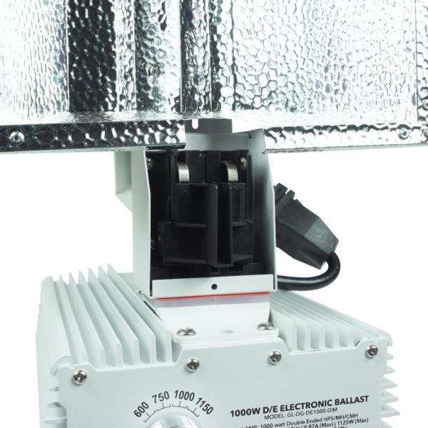 Dg Digital Greenhouse Dimmable 1000W Grow Light Duble Ended Bulb Receptacle Close