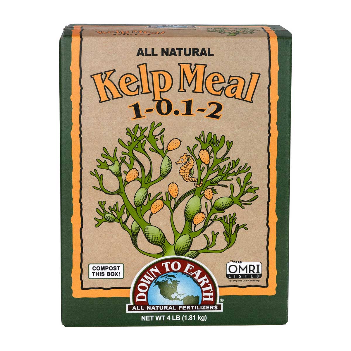 Down to Earth Kelp Meal 4 Pound