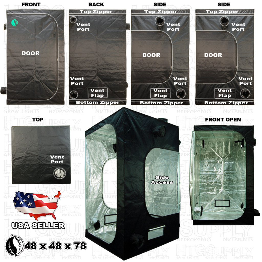 Gso 48X48X78 Grow Tent Sides