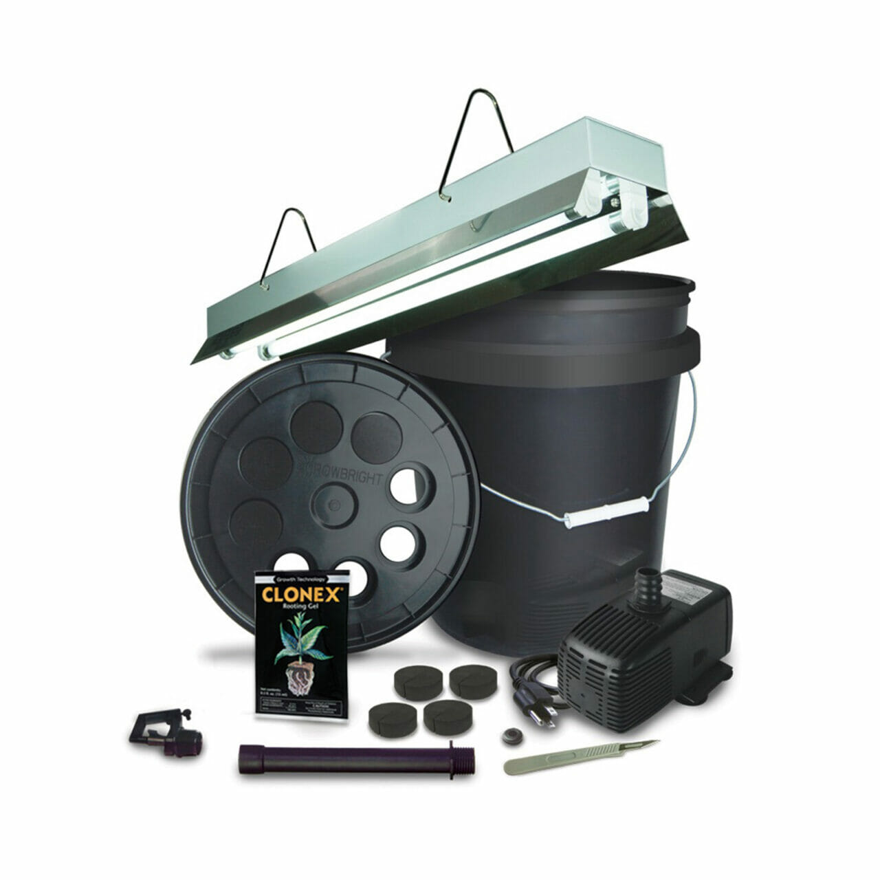 GrowBright Complete Cloner Bucket Kit