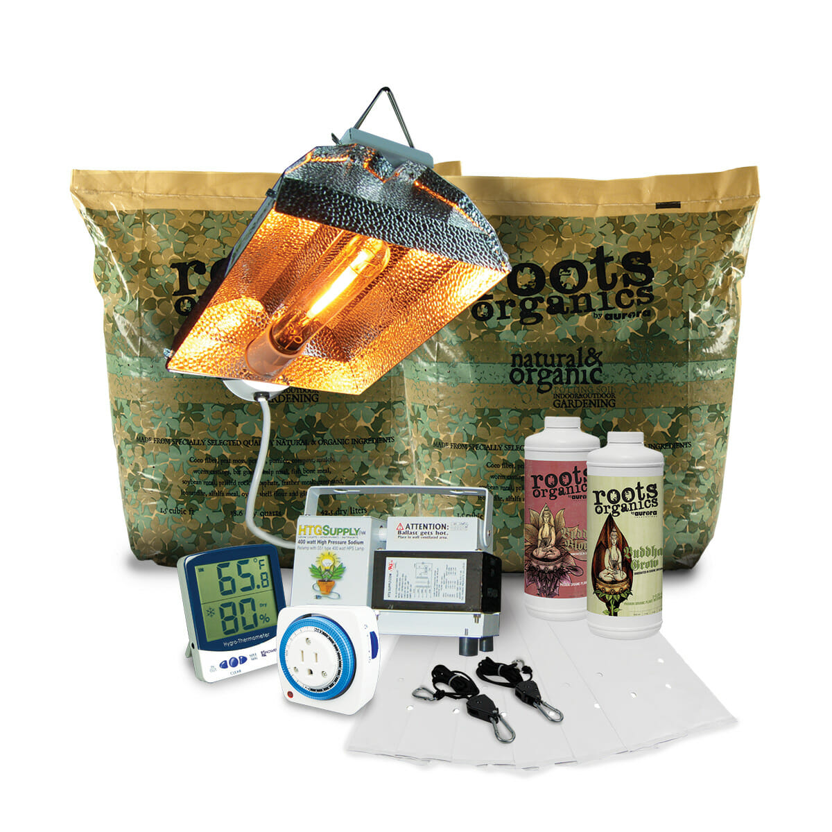 Htg 400 Watt Organic Soil Grow Kit