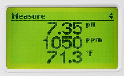 Hanna Groline Hi981420 Nutrient Monitor Readings