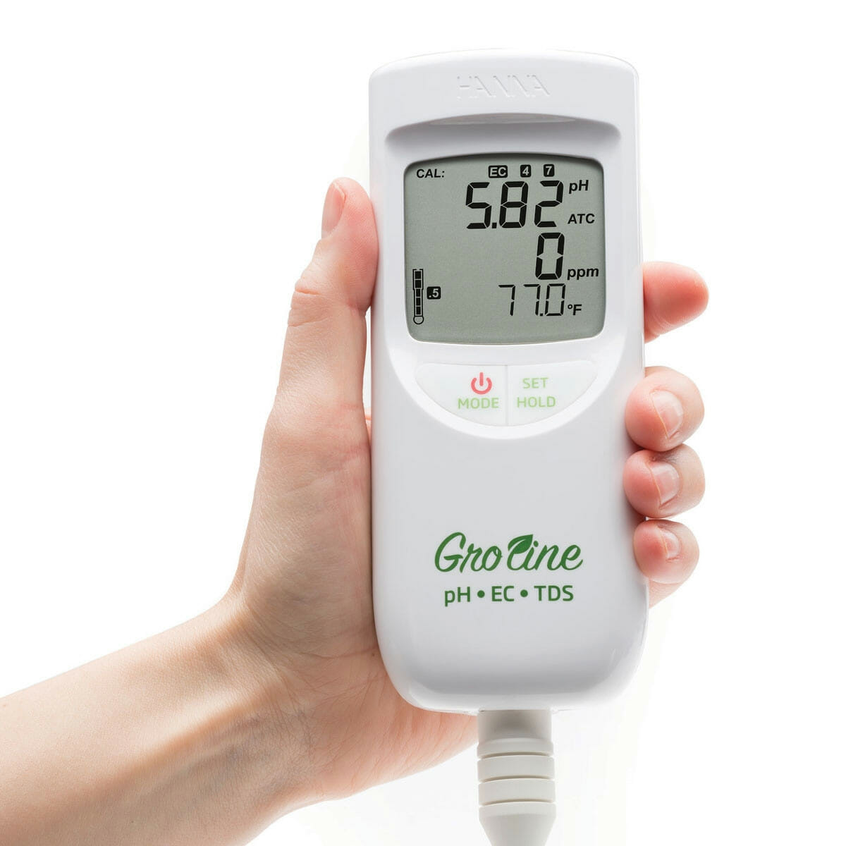 Hanna Instruments HI9814 Meter In Use