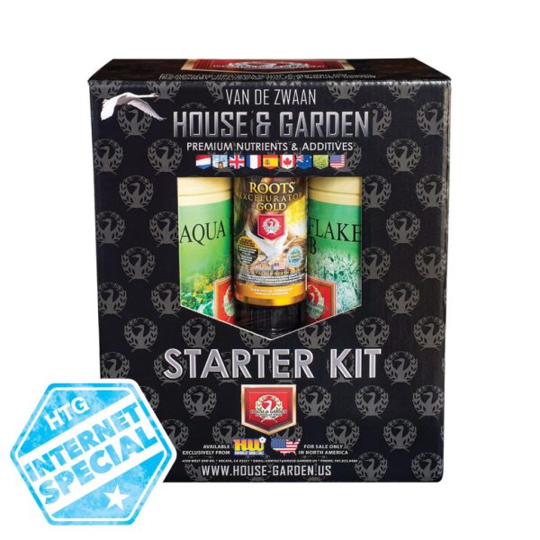 House And Garden Aqua Flakes Starter Kit Internet Special Pricing