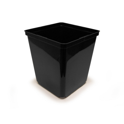  Kord  5 5 Square Plastic  Nursery Pot  HTG Supply