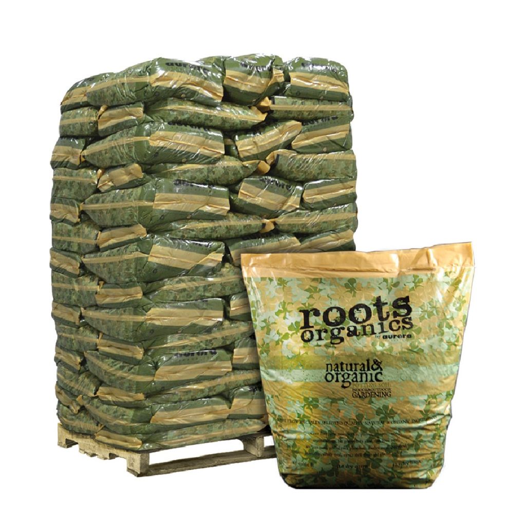 Roots Organics Potting Soil Pallet