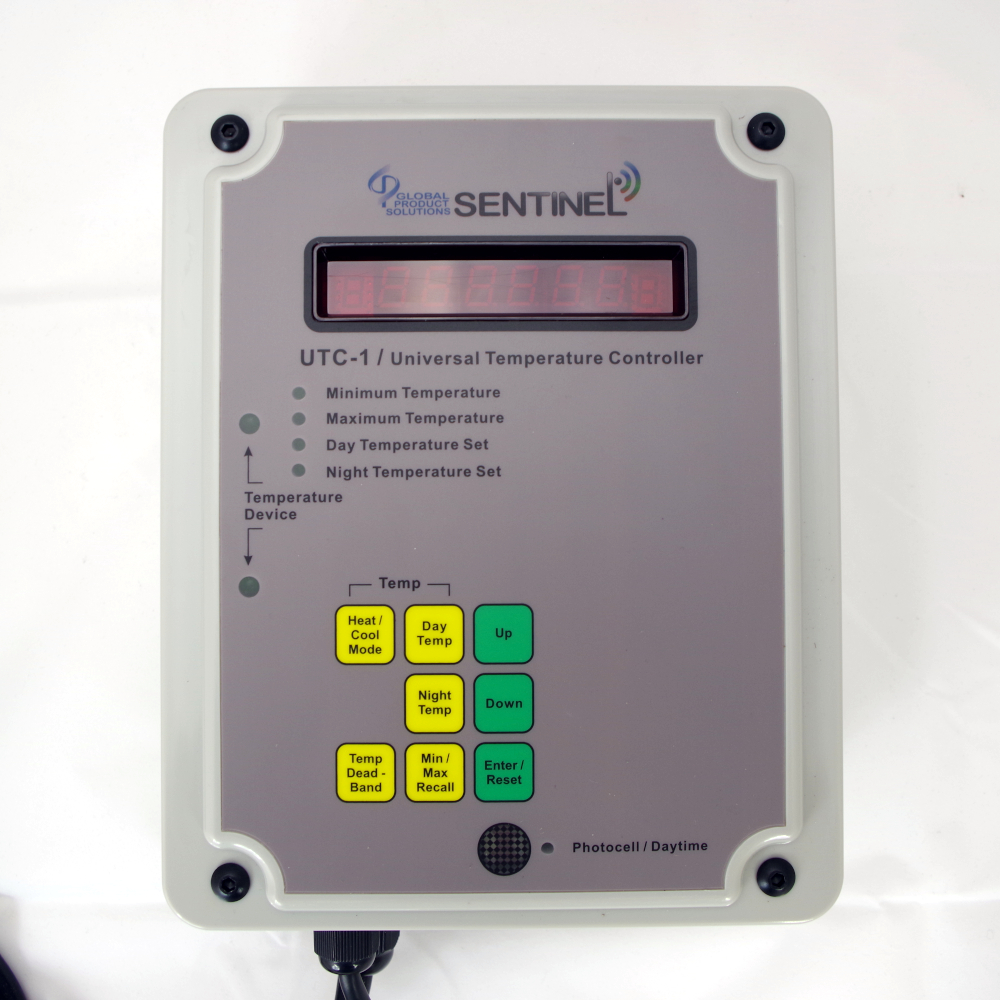 Sentinal Digital Temp Controller Front