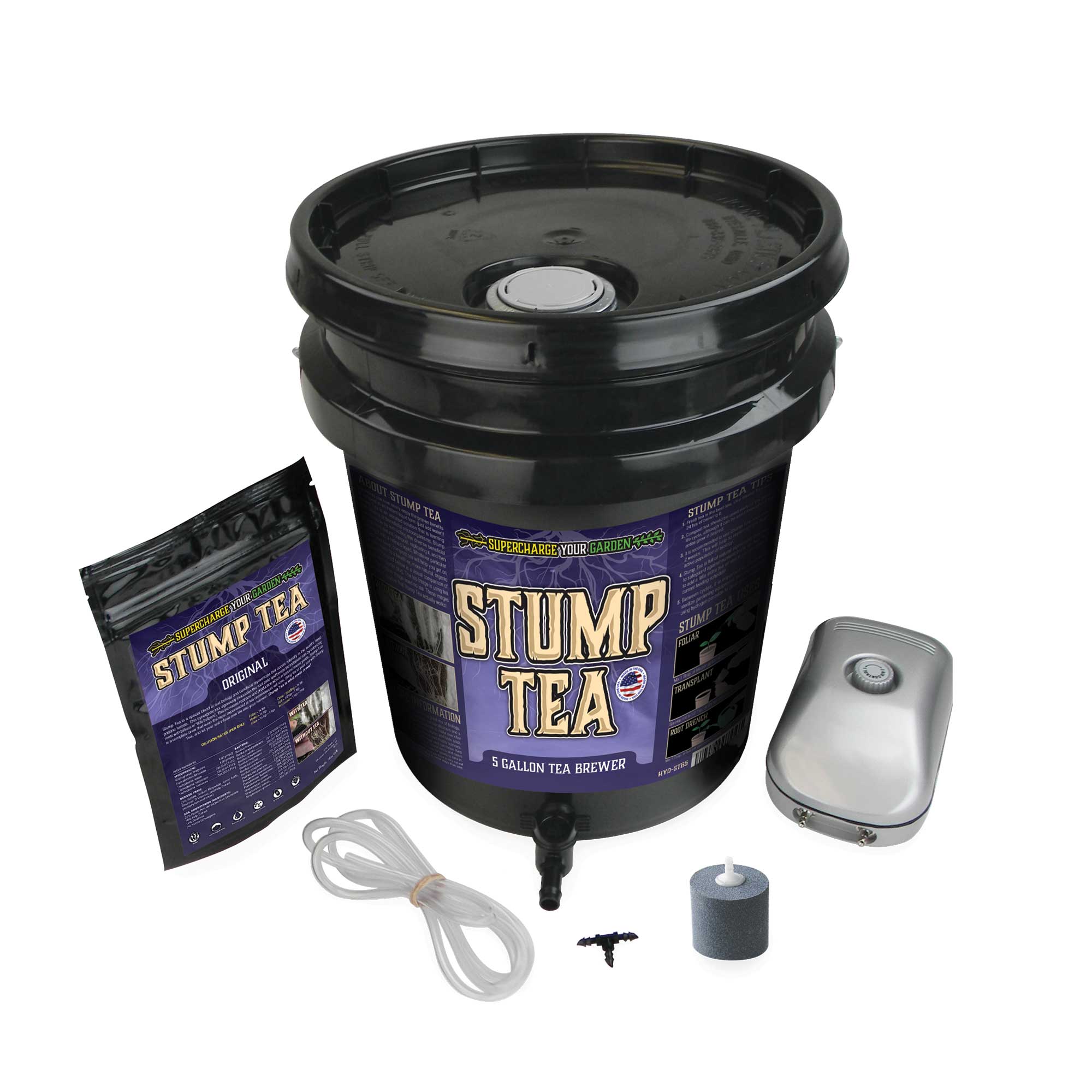5 Gallon Stump Tea Brewer