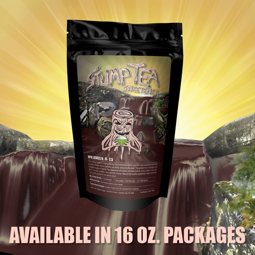 Stump Tea Sweetner Packaging