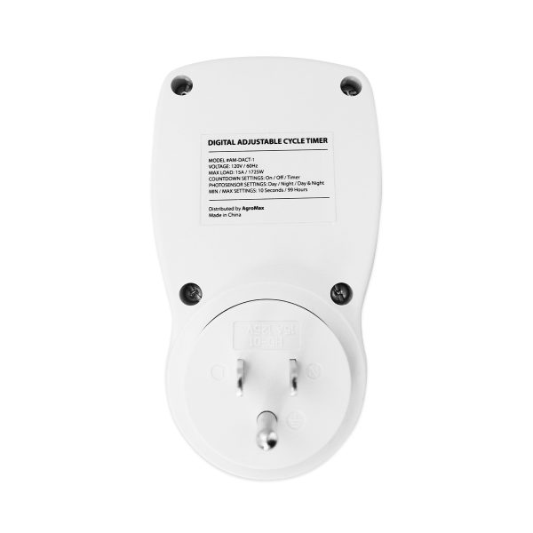 AgroMax Digital Short Cycle Timer Specs