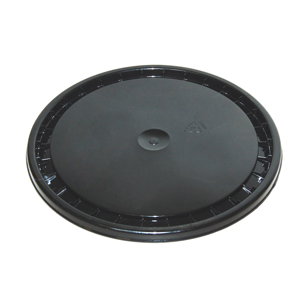 Black Plastic Bucket Lid for 3 1/2 & 5 Gal Buckets