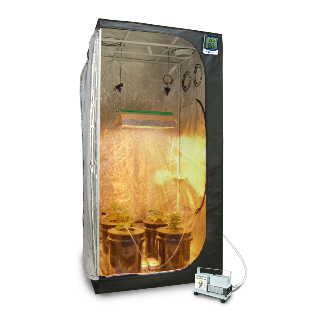 HTG Supply 400w Original 3'x3' Hydroponic Grow Tent Kit