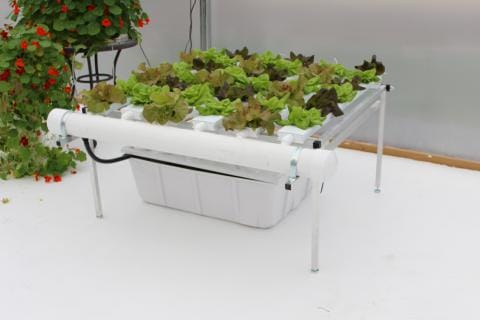 Cropking 4 6 Nft Hydroponic System Angle