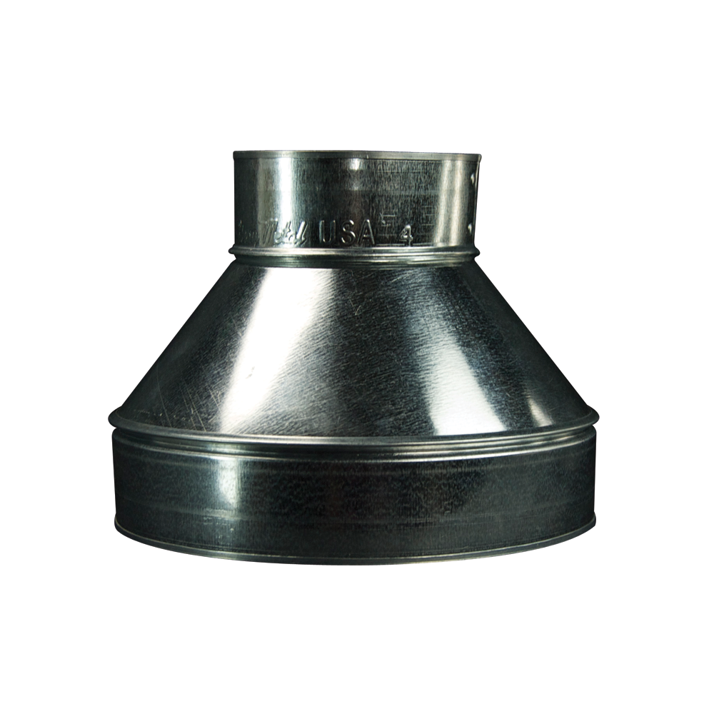 Duct Reducer 8 Inch to 4 Inch | HTG Supply 7 Inch To 8 Inch Duct Reducer