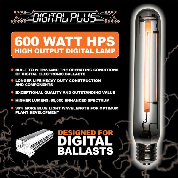 Digital Plus 600 Watt Hps Bulb Specs