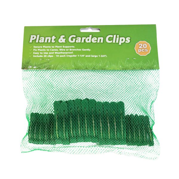 Garden Plant Clips 20 Pack Bag
