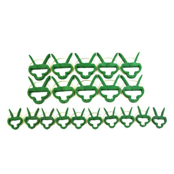Garden Plant Clips 20 Pieces Two Size
