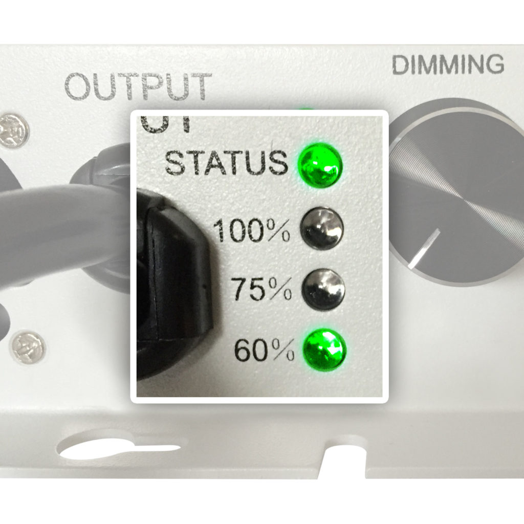 High Frequency 600 Watt Digital Ballast Agromax Status Monitor
