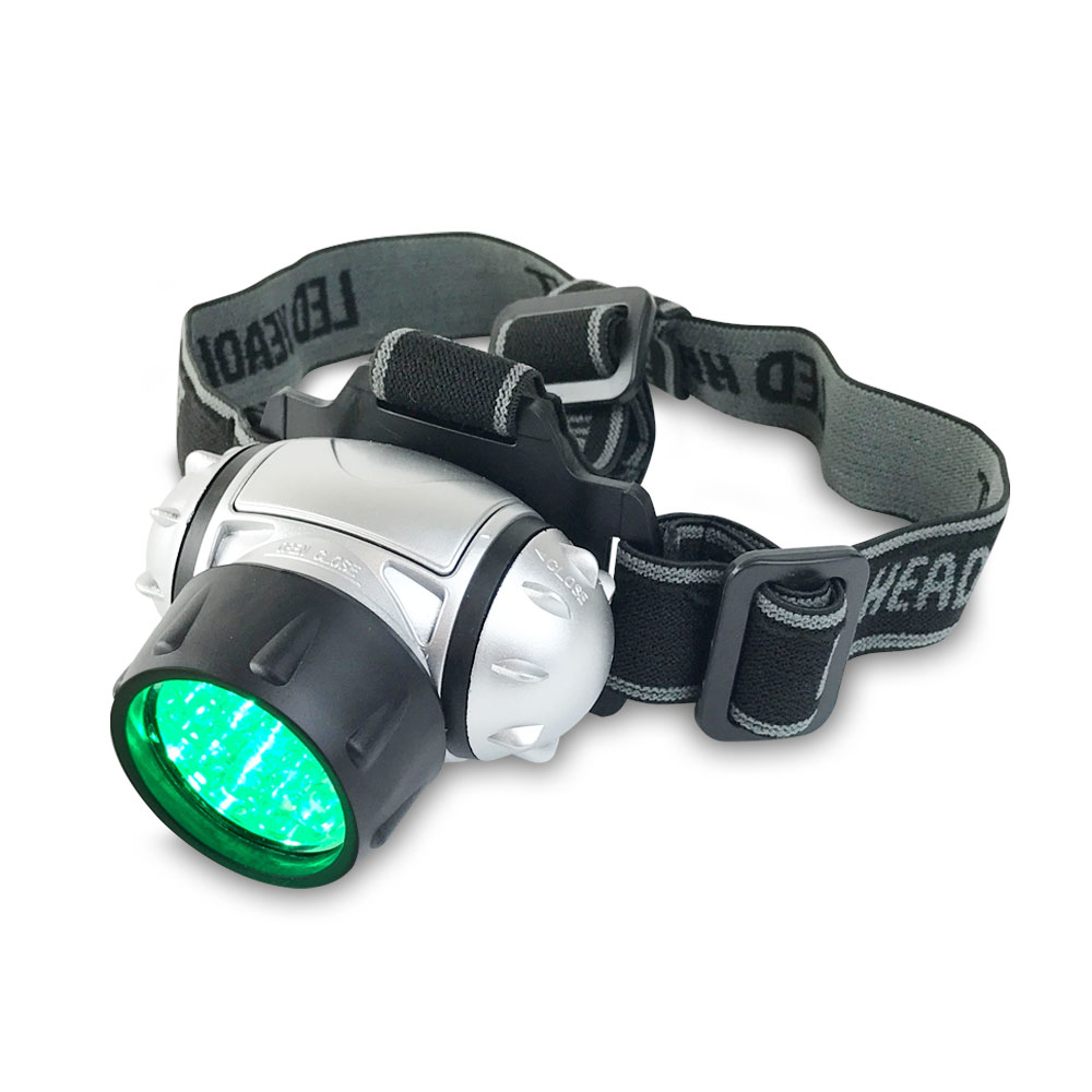 Htg Supply Green Led Headlamp Lit