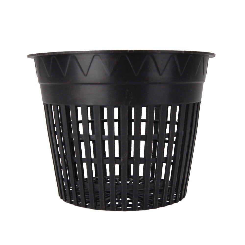 100 3" INCH NET CUPS POTS WHITE HYDROPONIC SYSTEM GROW KIT 