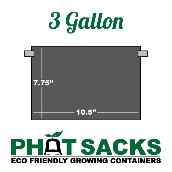 Phat Sack Dimensions 3 Gallon