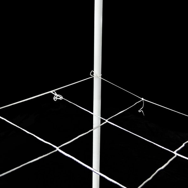 Trellis Netting Tied