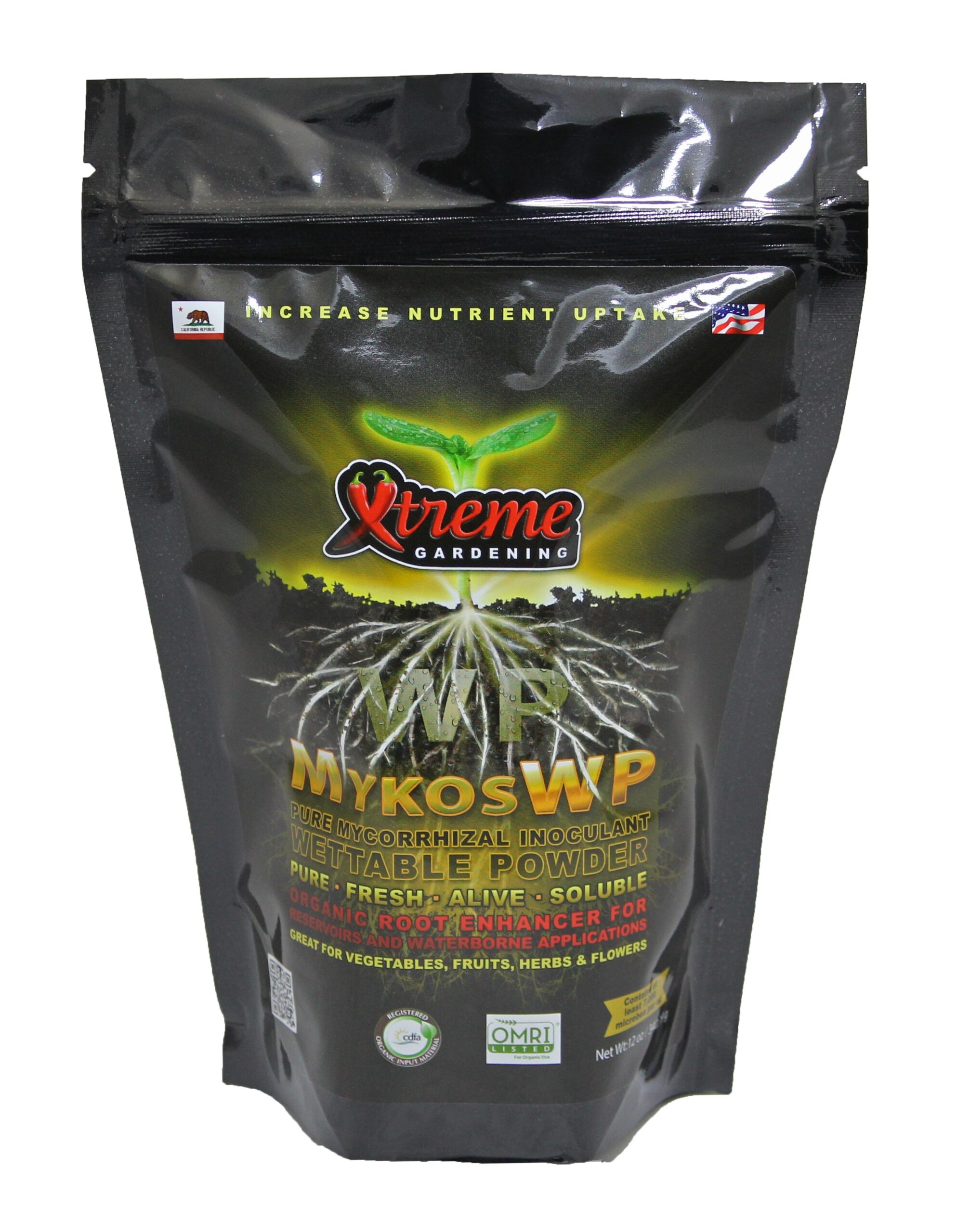 Mykos WP soluble plant fertilizer