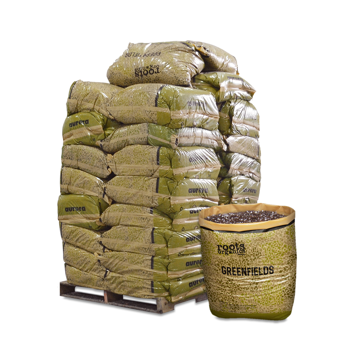 Roots Organics Green Fields Soil Pallet