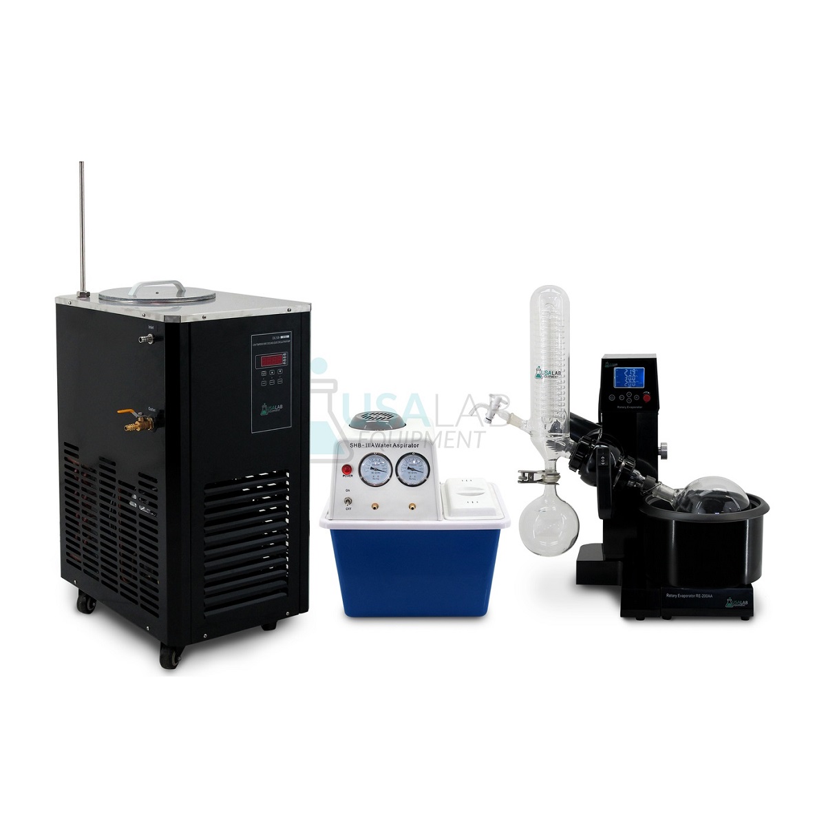 Usa Lab 5L Rotary Evaporator Turnkey Setup Rotovap Re 200A