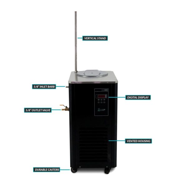 Usa Lab 5L Rotary Evaporator Turnkey Setup Rotovap Re 501 Chiller Heater