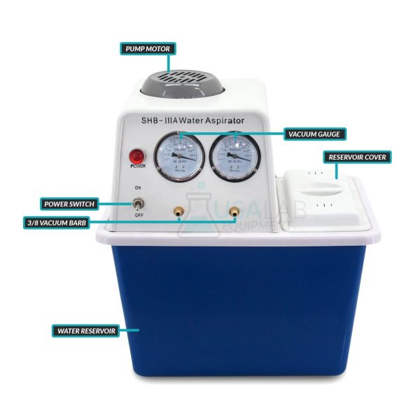 Usa Lab 5L Rotary Evaporator Turnkey Setup Rotovap Re 501 Pump