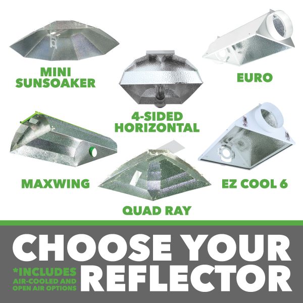 250W 150W Reflector Choices
