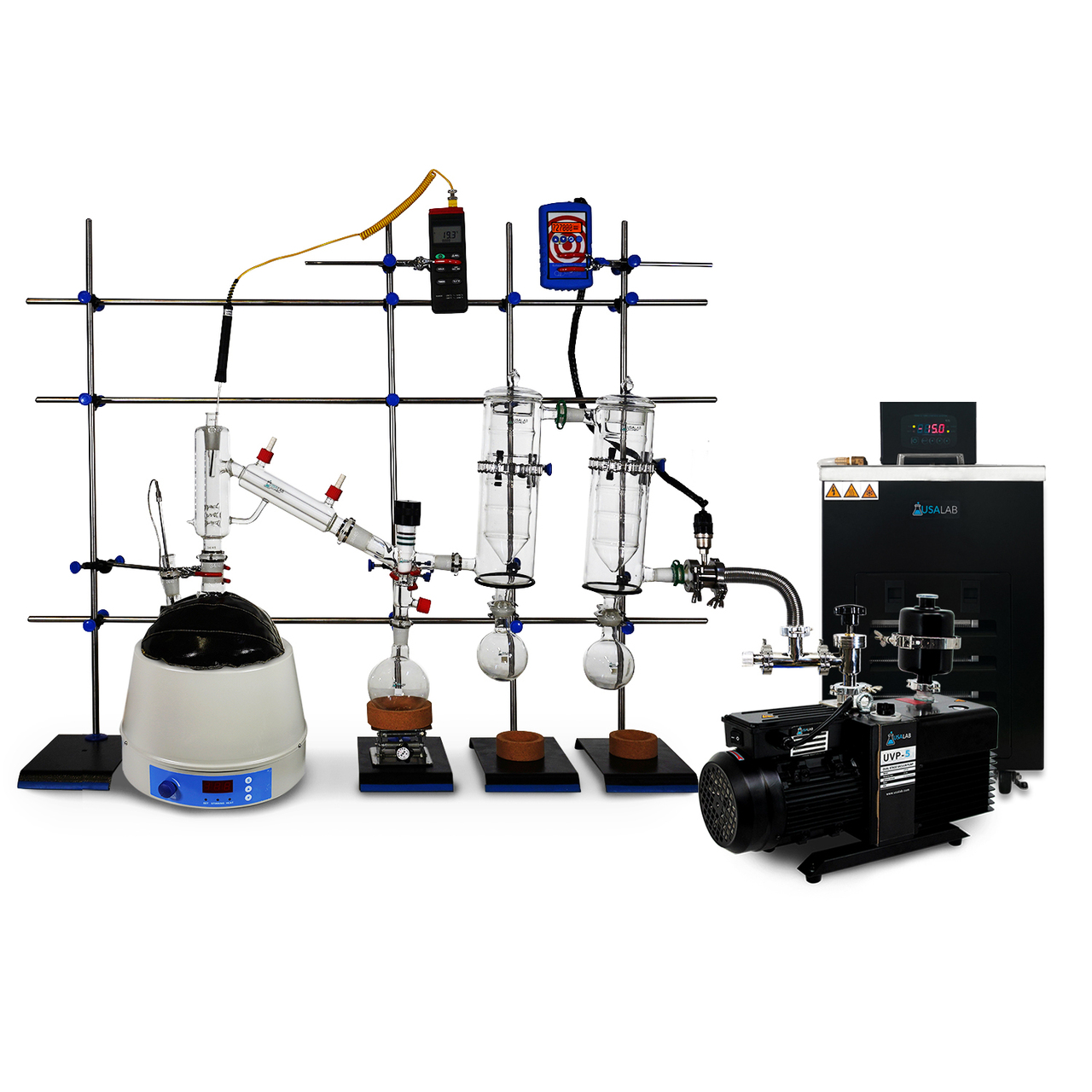 USA Lab H1-2 2L Full Bore Short Path Distillation Turnkey Kit