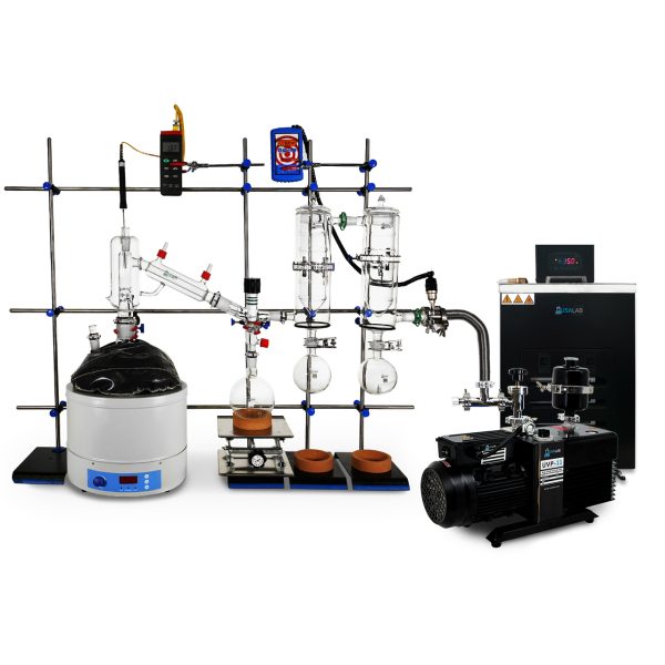 USA Lab H1-5 5L Full Bore Short Path Distillation Turnkey Kit