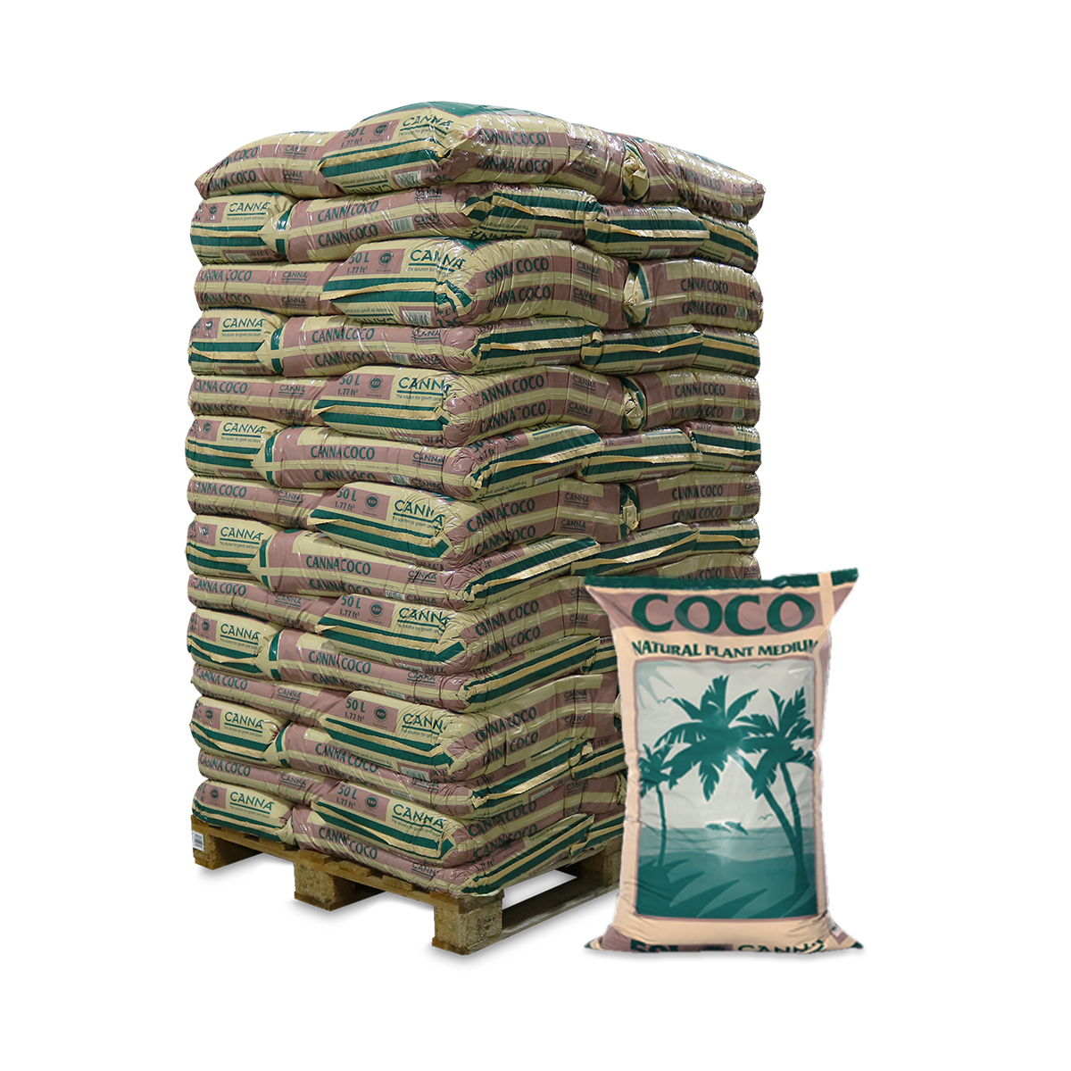 CANNA Coco Coir 50L | Bulk Pallet - 70 Bags