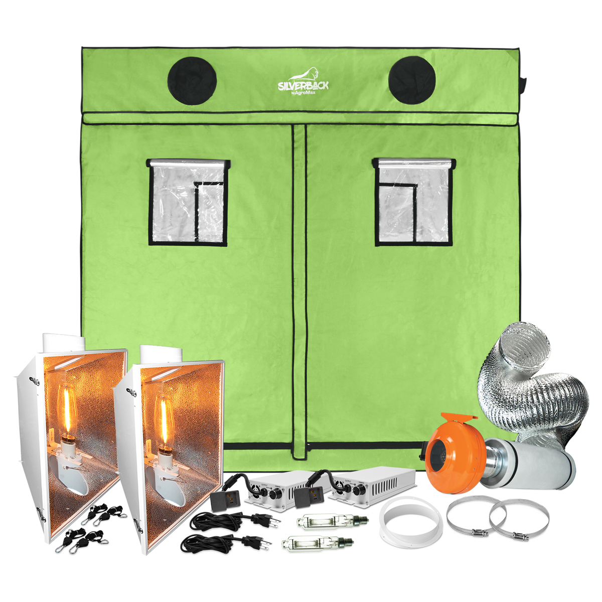 Grow Kit Silverback Xl Tent Hif 1000W Kahuna X2 6 Inch Tallboy Combo