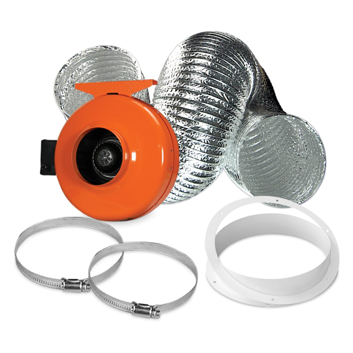 Grow Kit Combo 6 Hv Fan Flange Ducting Clamps