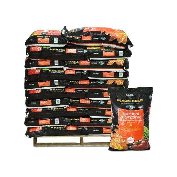 Black Gold Natural Organic Potting Mix Pallet Wholesale