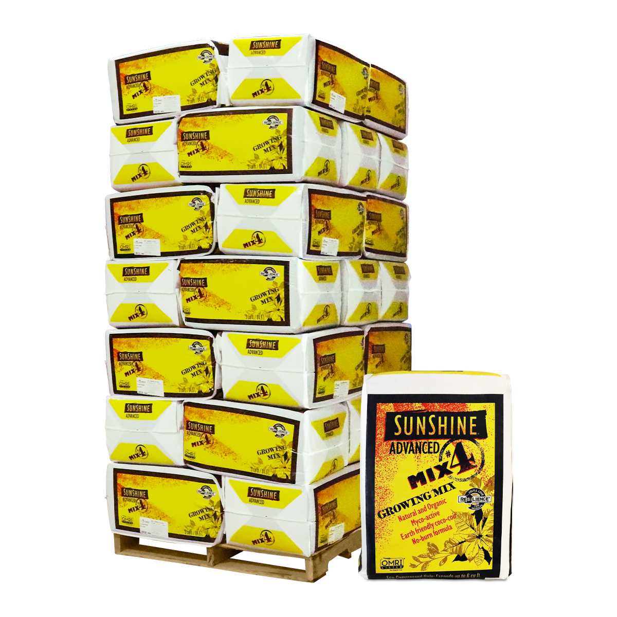 Sungro Sunshine 4 Advanced Growing Mix Pallet