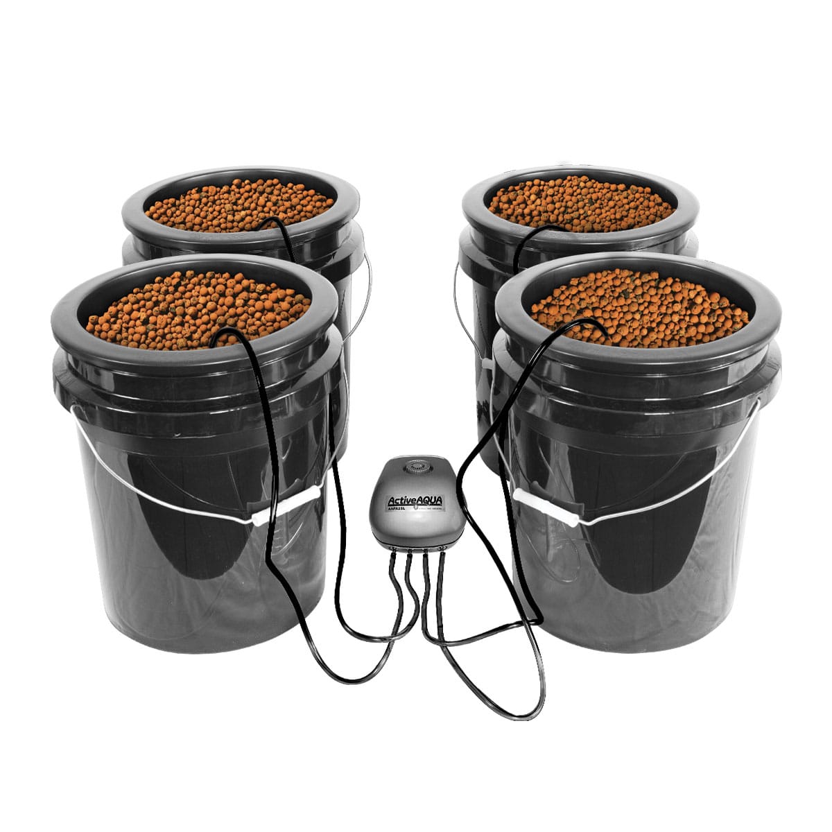 20L 6 Pot RDWC Deep Water Culture Hydroponic Bubbler System Alien IWS RUSH DWC 