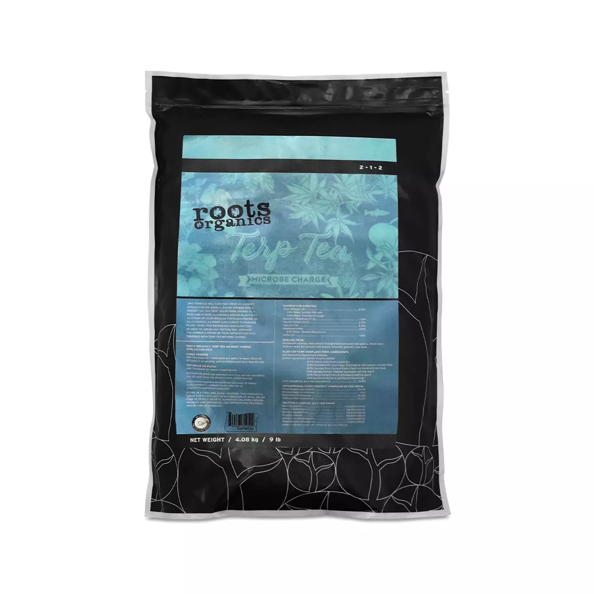 Roots Organics Terp Tea Microbe Charge 9lb Front