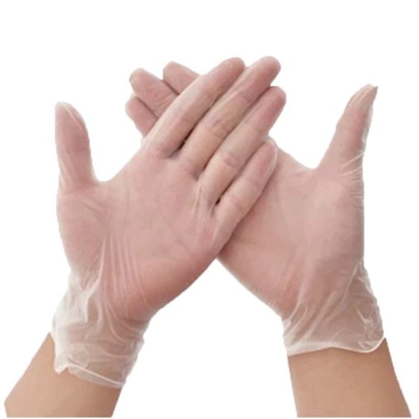 Clear Powder Free Vinyl Gloves