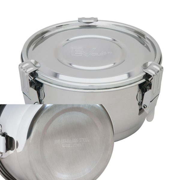 Evault Stainless Steel Extract Storage and Transportation Container - 1 Liter